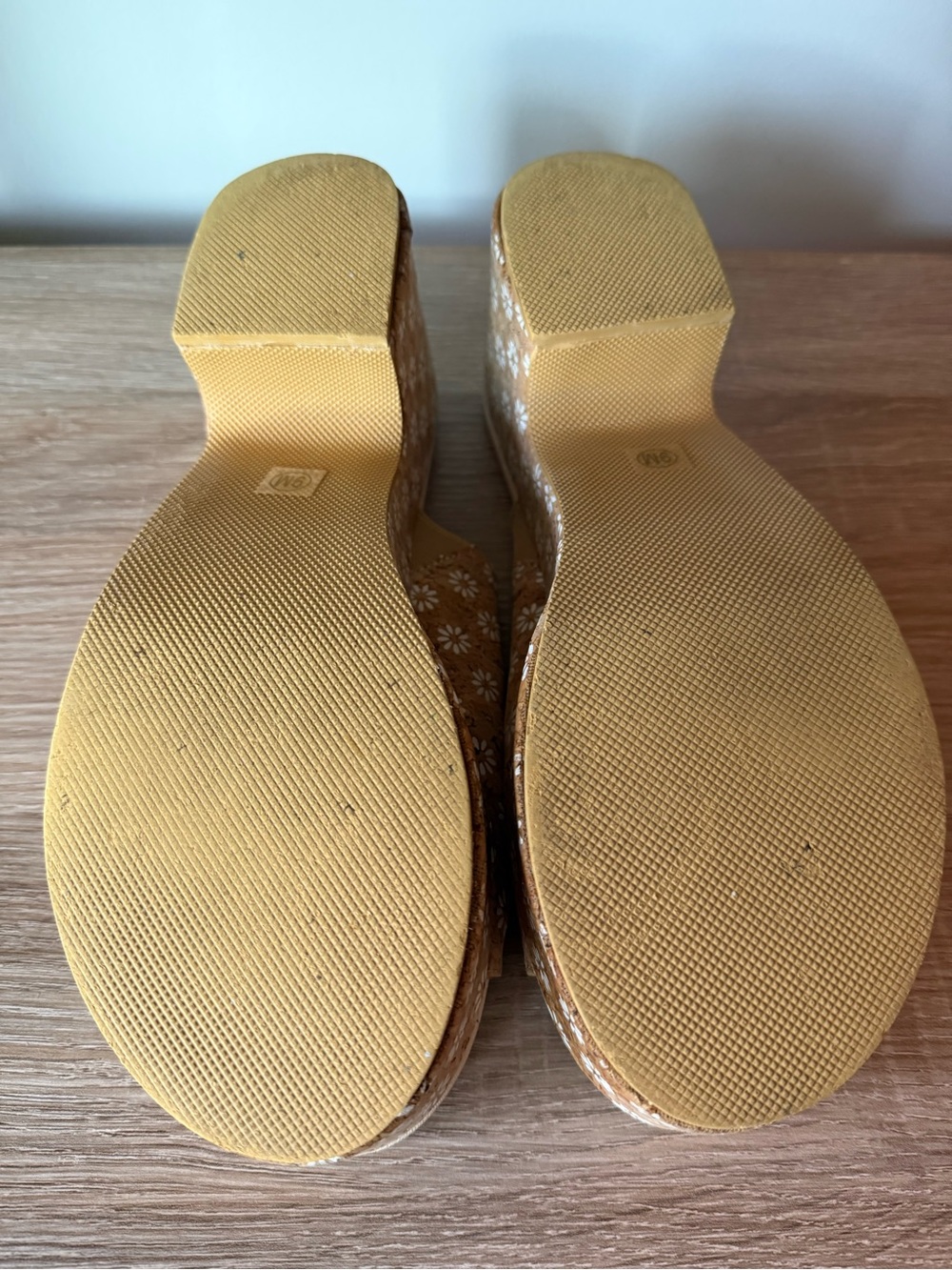 Beach by Matisse Terry Daisy Cork Platform Slide Sandals 9 - Picture 5 of 5